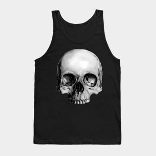 Anatomical Half Skull Tank Top